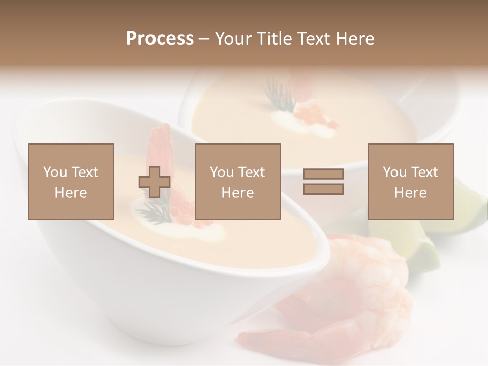 Seafood Healthy Dish PowerPoint Template