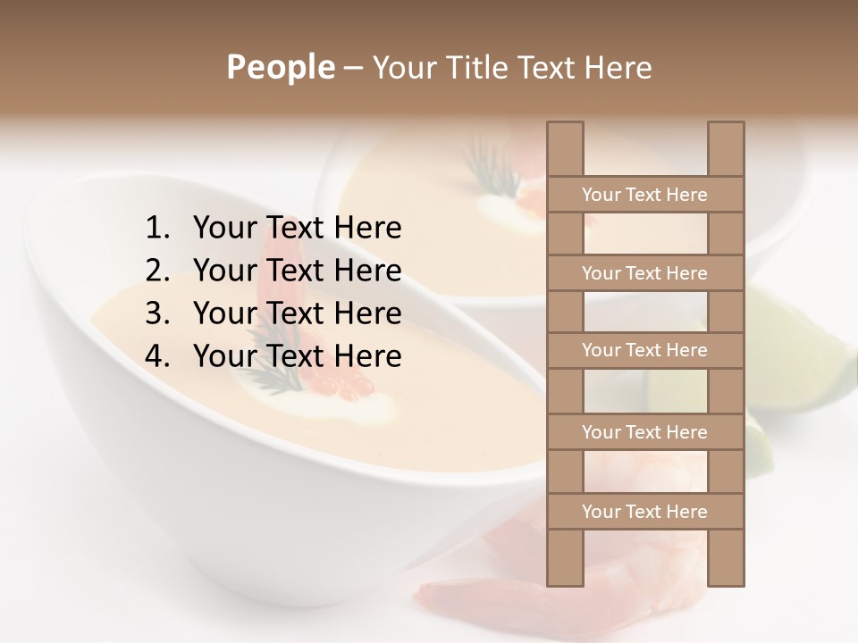 Seafood Healthy Dish PowerPoint Template