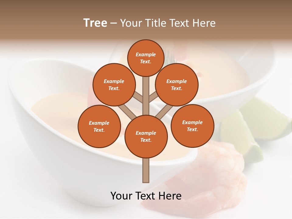 Seafood Healthy Dish PowerPoint Template