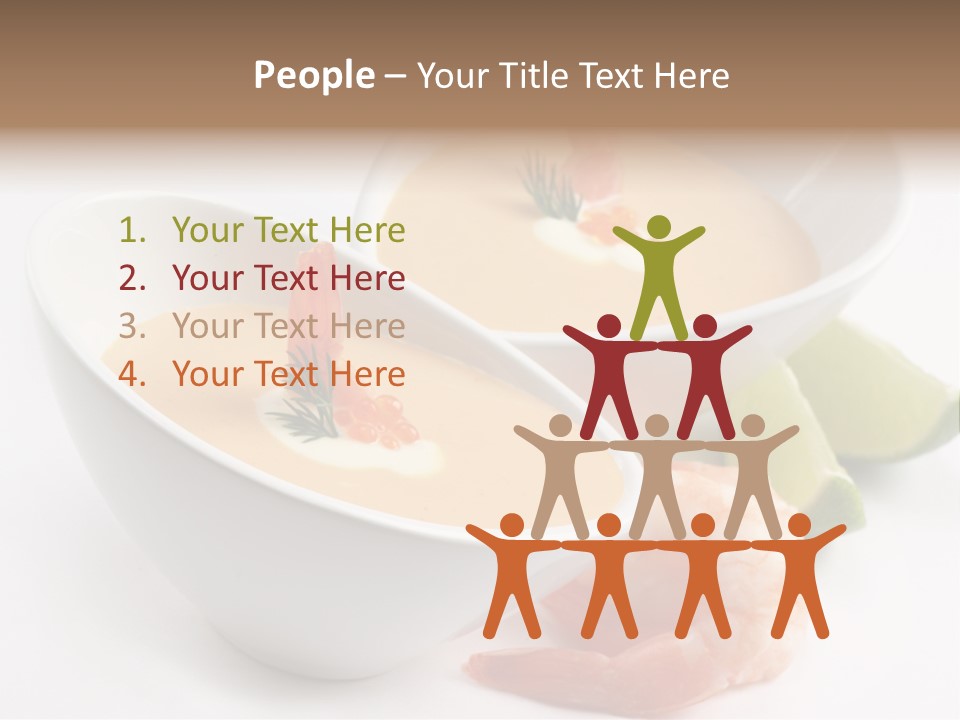 Seafood Healthy Dish PowerPoint Template