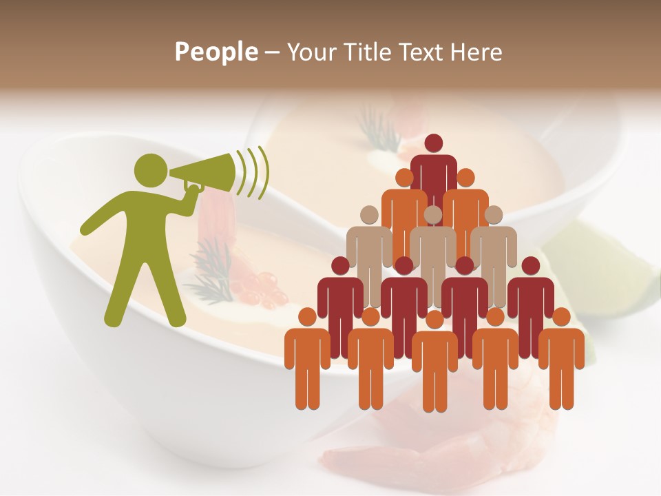 Seafood Healthy Dish PowerPoint Template