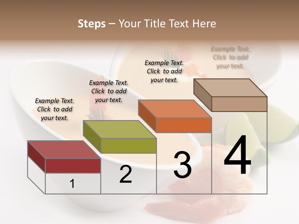 Seafood Healthy Dish PowerPoint Template