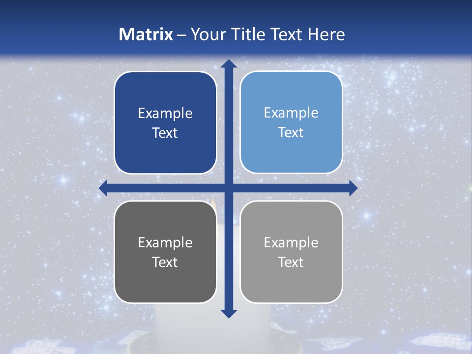 Magic Space Fortune Teller PowerPoint Template