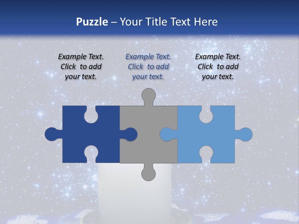 Magic Space Fortune Teller PowerPoint Template