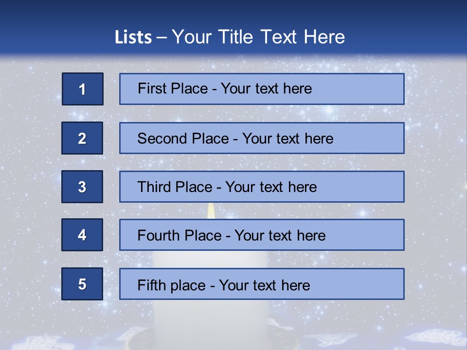 Magic Space Fortune Teller PowerPoint Template