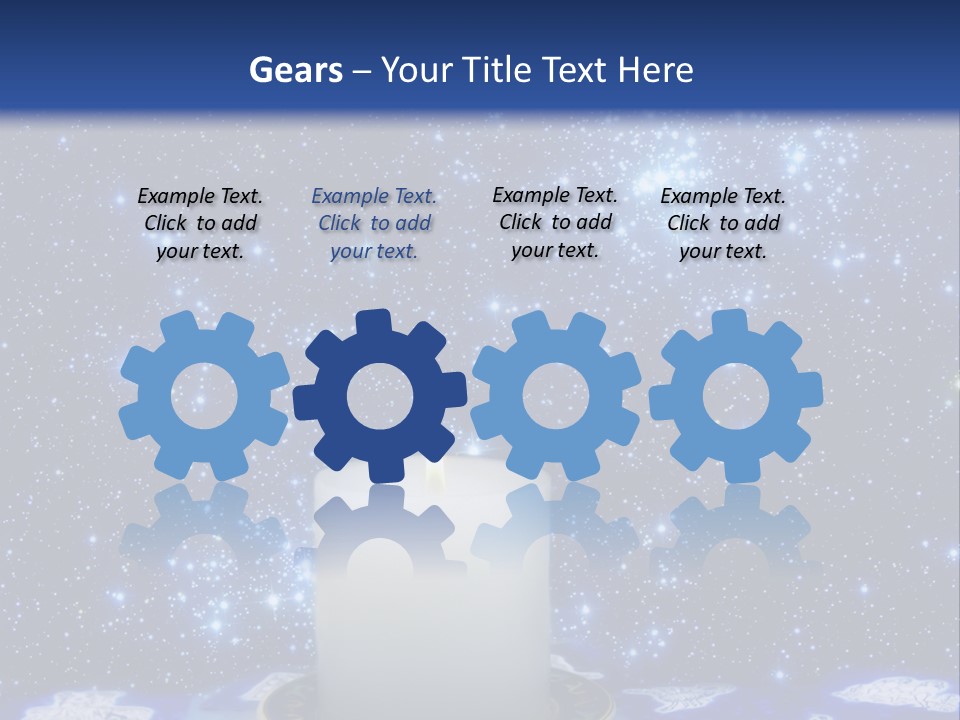 Magic Space Fortune Teller PowerPoint Template