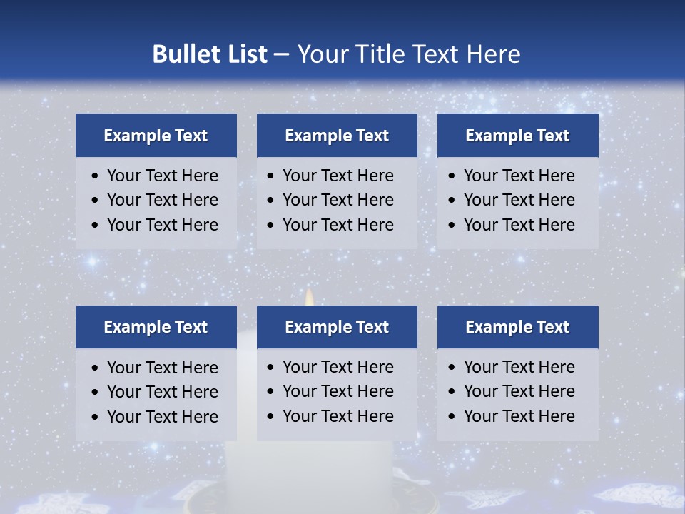 Magic Space Fortune Teller PowerPoint Template