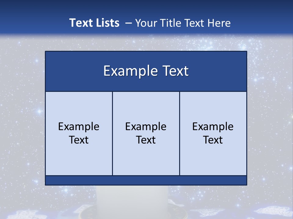 Magic Space Fortune Teller PowerPoint Template