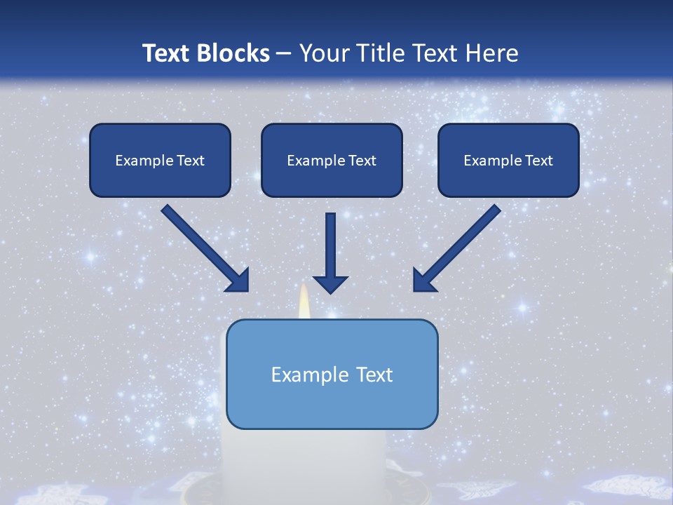 Magic Space Fortune Teller PowerPoint Template