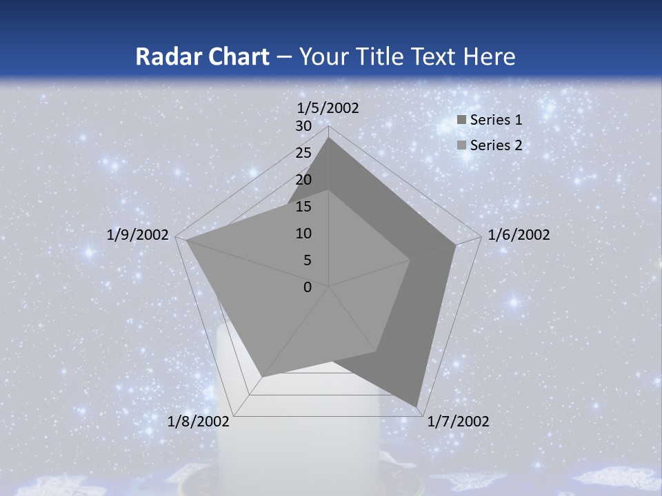 Magic Space Fortune Teller PowerPoint Template