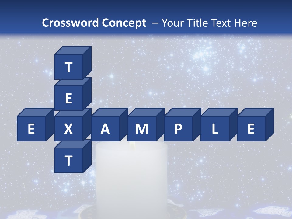 Magic Space Fortune Teller PowerPoint Template