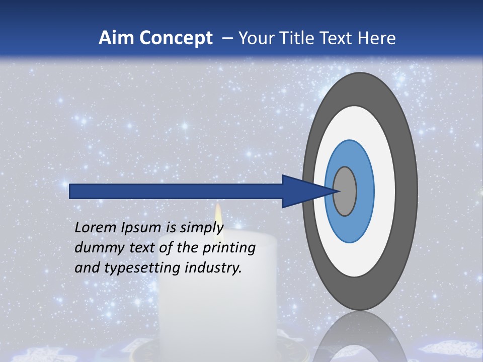 Magic Space Fortune Teller PowerPoint Template