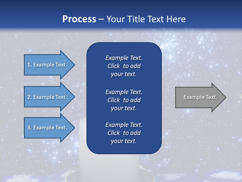 Magic Space Fortune Teller PowerPoint Template