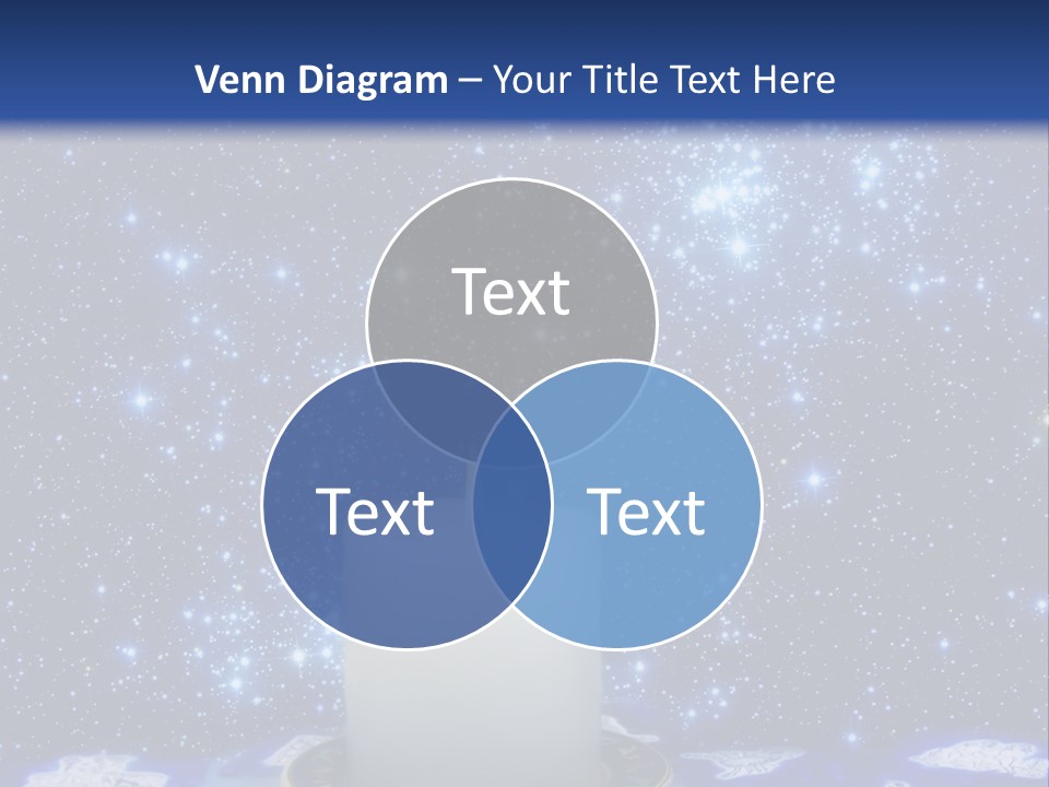 Magic Space Fortune Teller PowerPoint Template