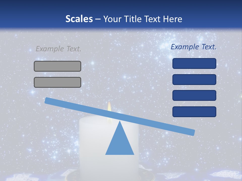 Magic Space Fortune Teller PowerPoint Template
