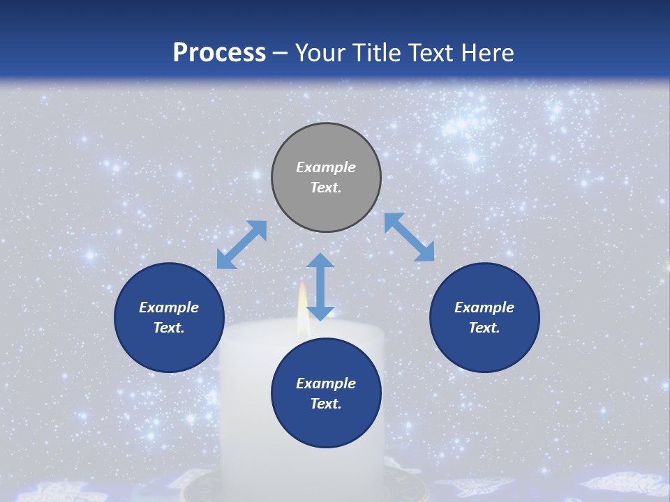 Magic Space Fortune Teller PowerPoint Template
