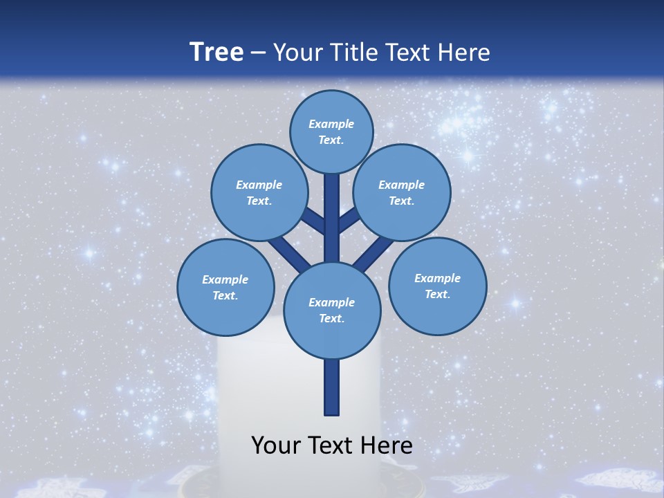 Magic Space Fortune Teller PowerPoint Template