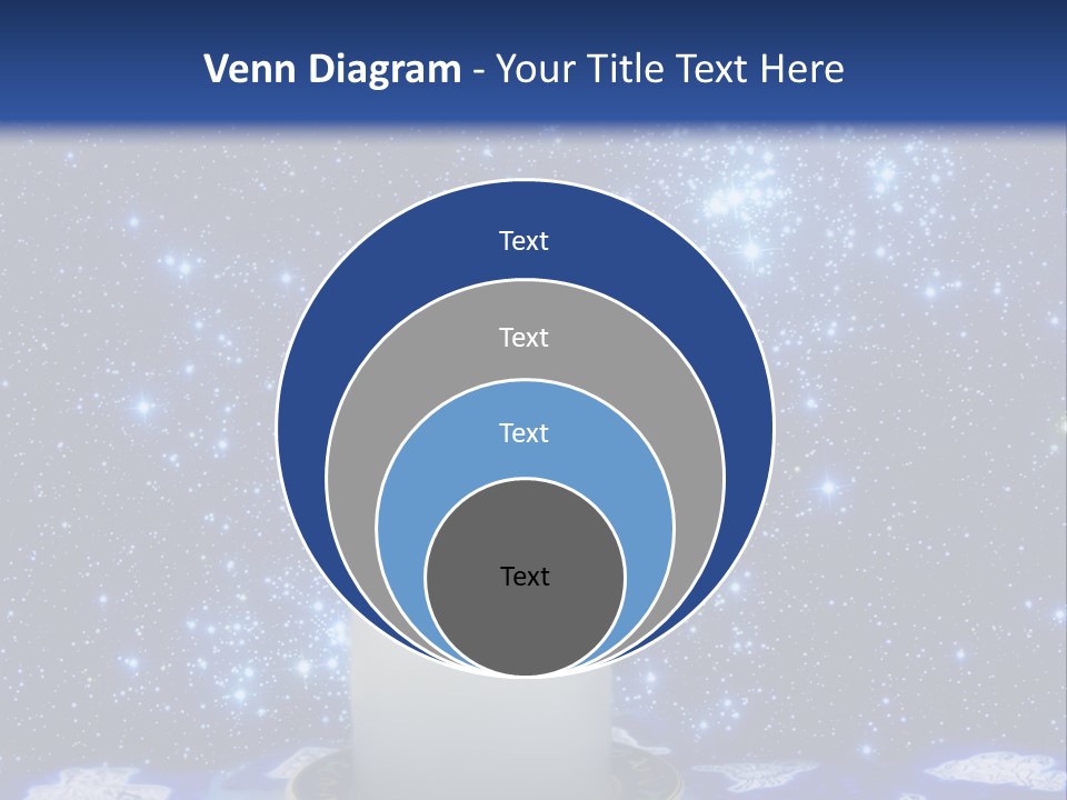 Magic Space Fortune Teller PowerPoint Template