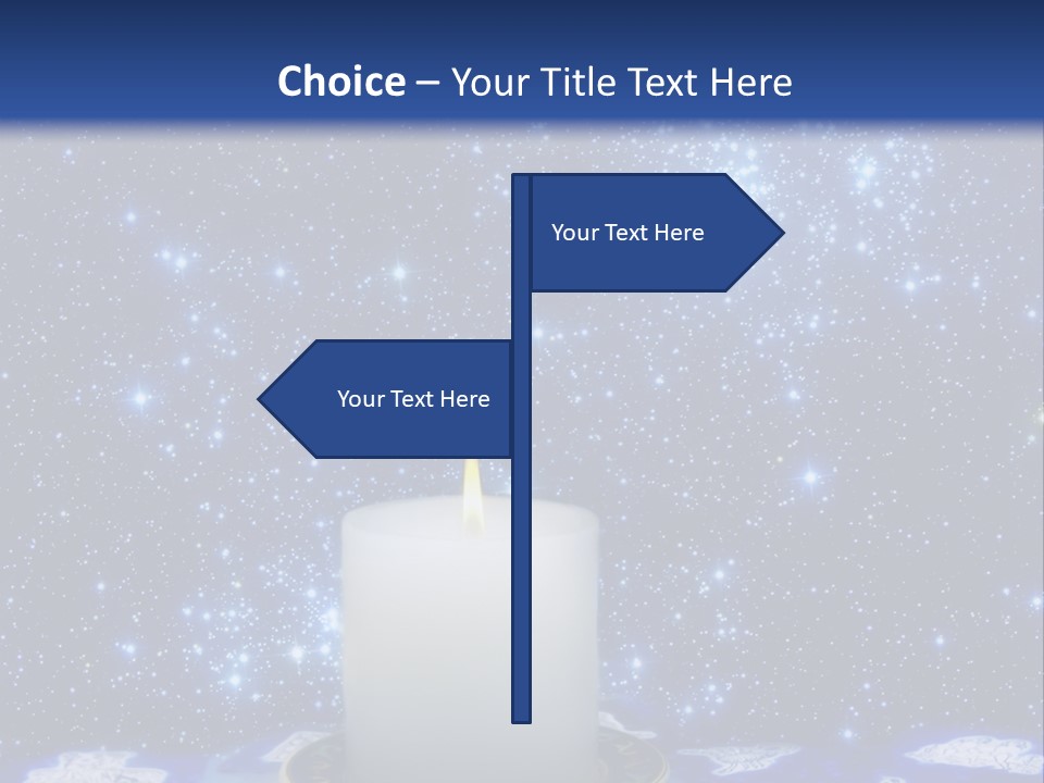 Magic Space Fortune Teller PowerPoint Template