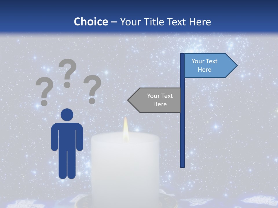 Magic Space Fortune Teller PowerPoint Template