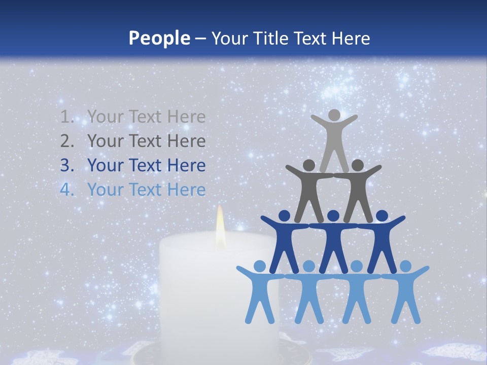 Magic Space Fortune Teller PowerPoint Template