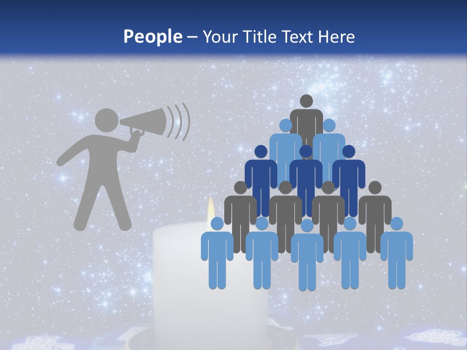 Magic Space Fortune Teller PowerPoint Template