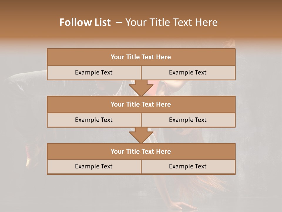 Movement Action Jump PowerPoint Template