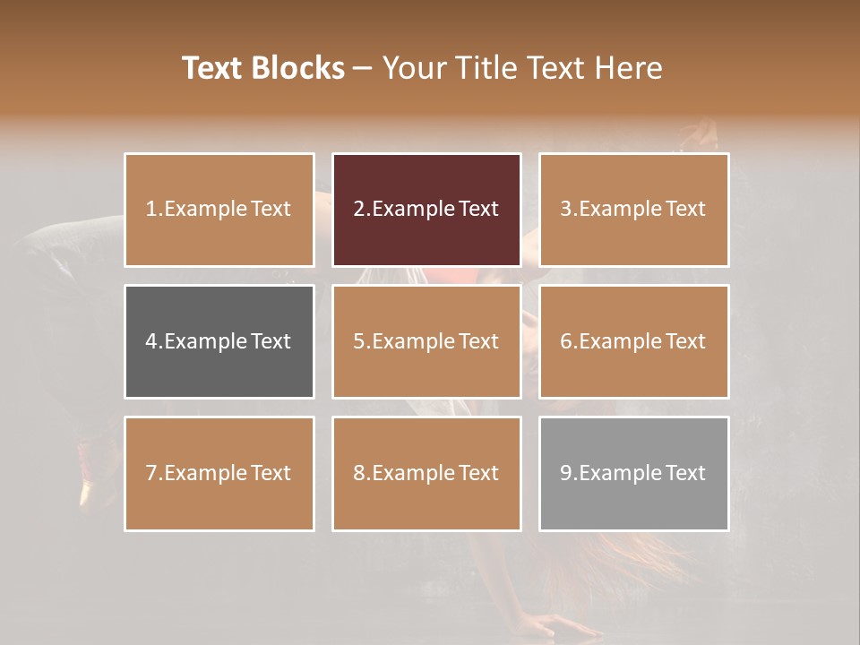 Movement Action Jump PowerPoint Template