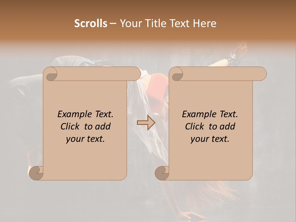 Movement Action Jump PowerPoint Template