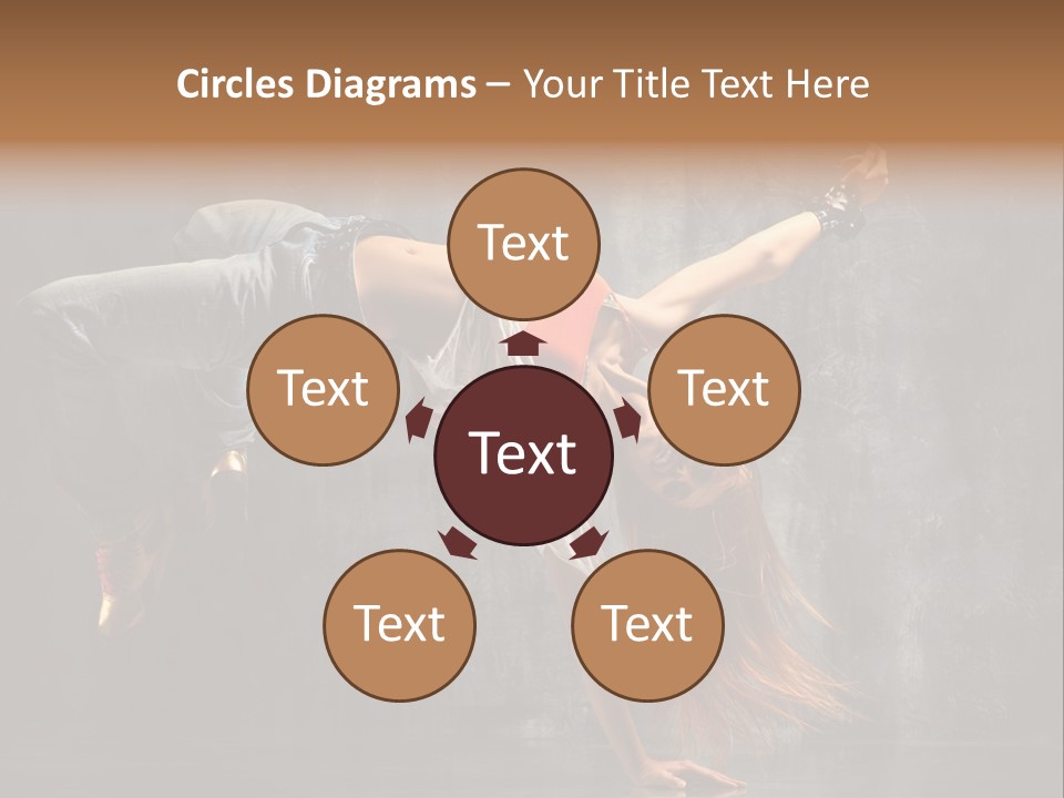 Movement Action Jump PowerPoint Template