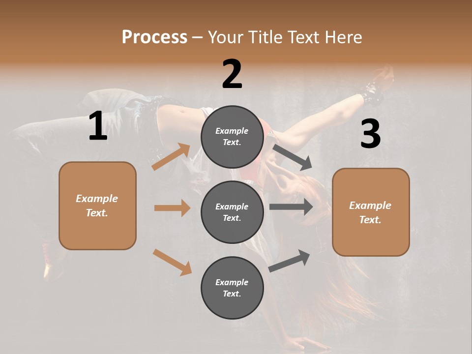 Movement Action Jump PowerPoint Template