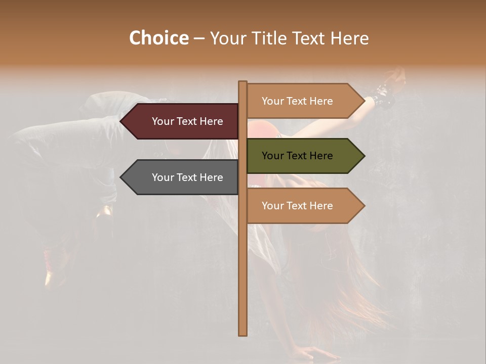 Movement Action Jump PowerPoint Template