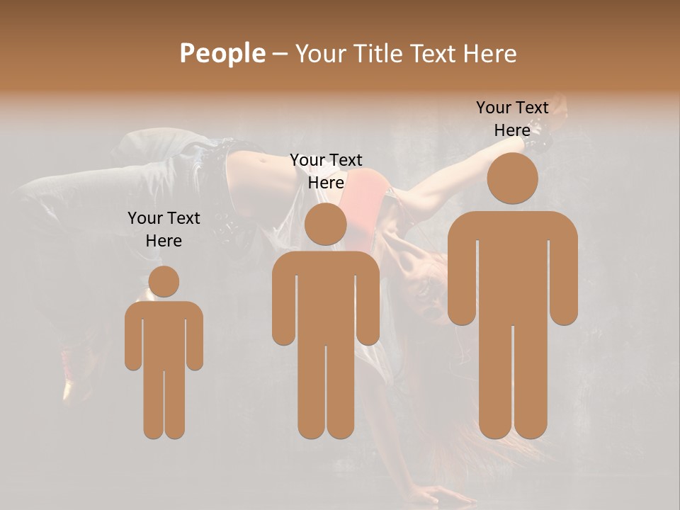 Movement Action Jump PowerPoint Template