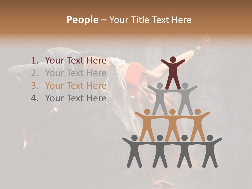 Movement Action Jump PowerPoint Template