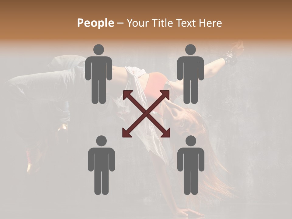 Movement Action Jump PowerPoint Template