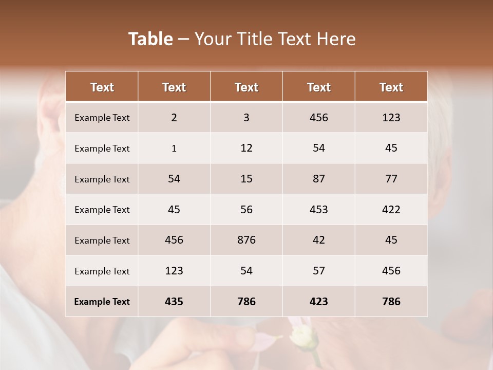 Male Pulling Elderly PowerPoint Template
