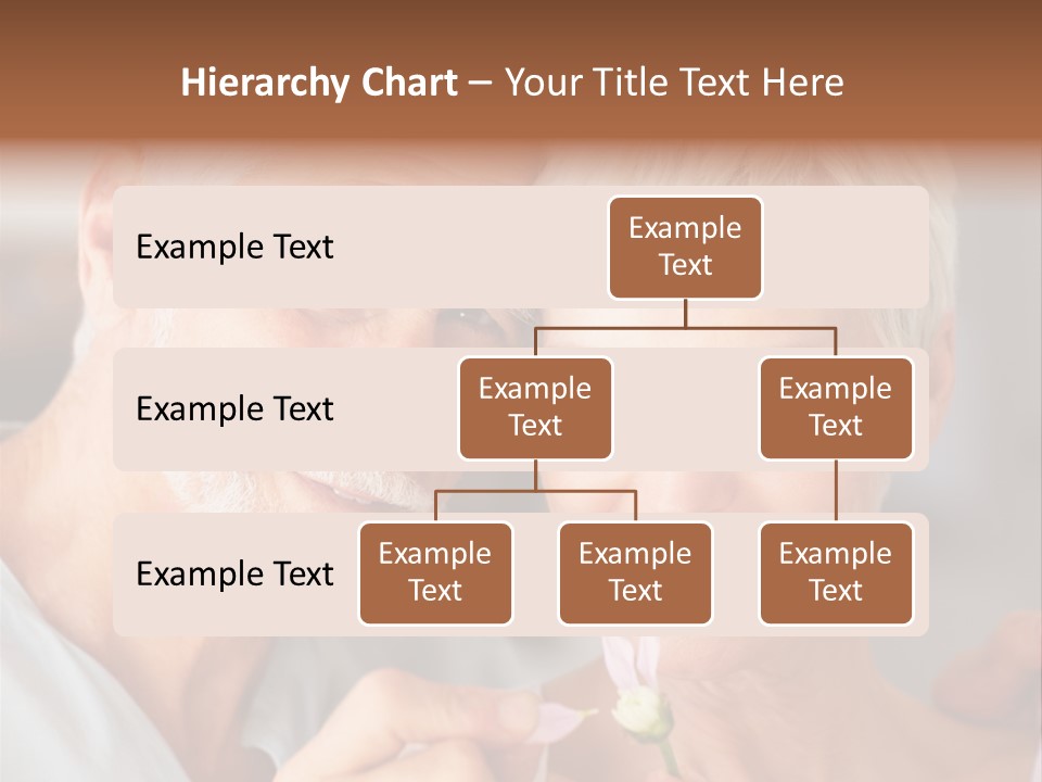 Male Pulling Elderly PowerPoint Template