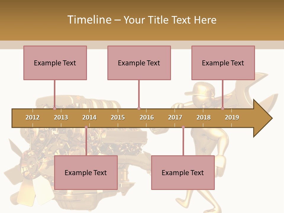 Auto Idiom Mechanic PowerPoint Template