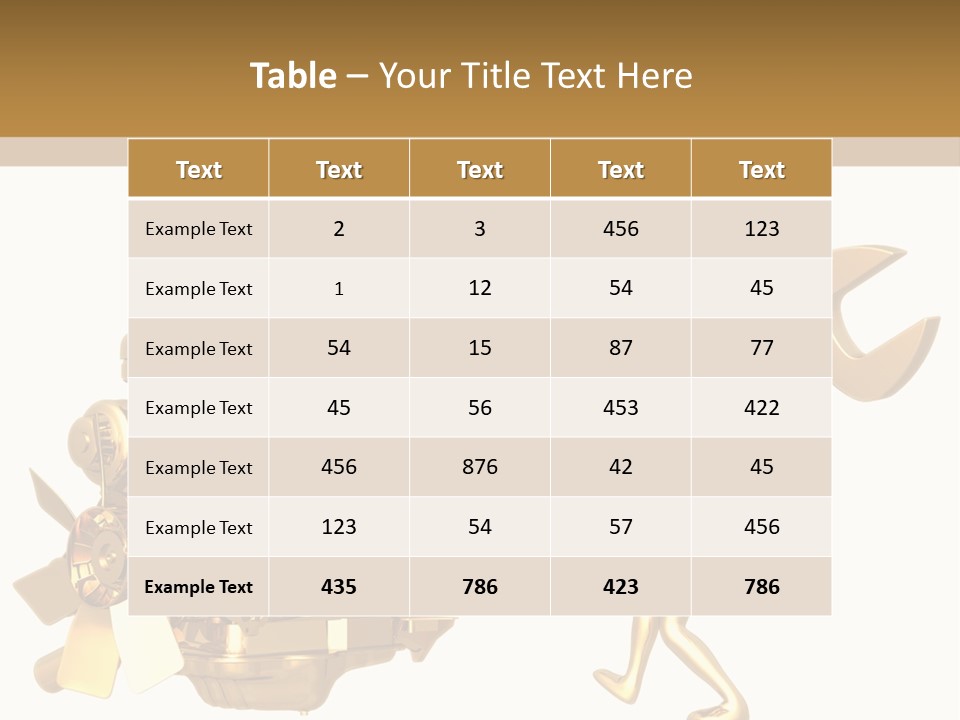 Auto Idiom Mechanic PowerPoint Template