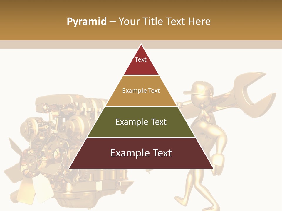 Auto Idiom Mechanic PowerPoint Template