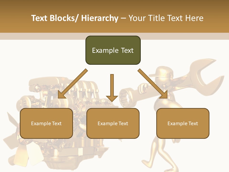 Auto Idiom Mechanic PowerPoint Template