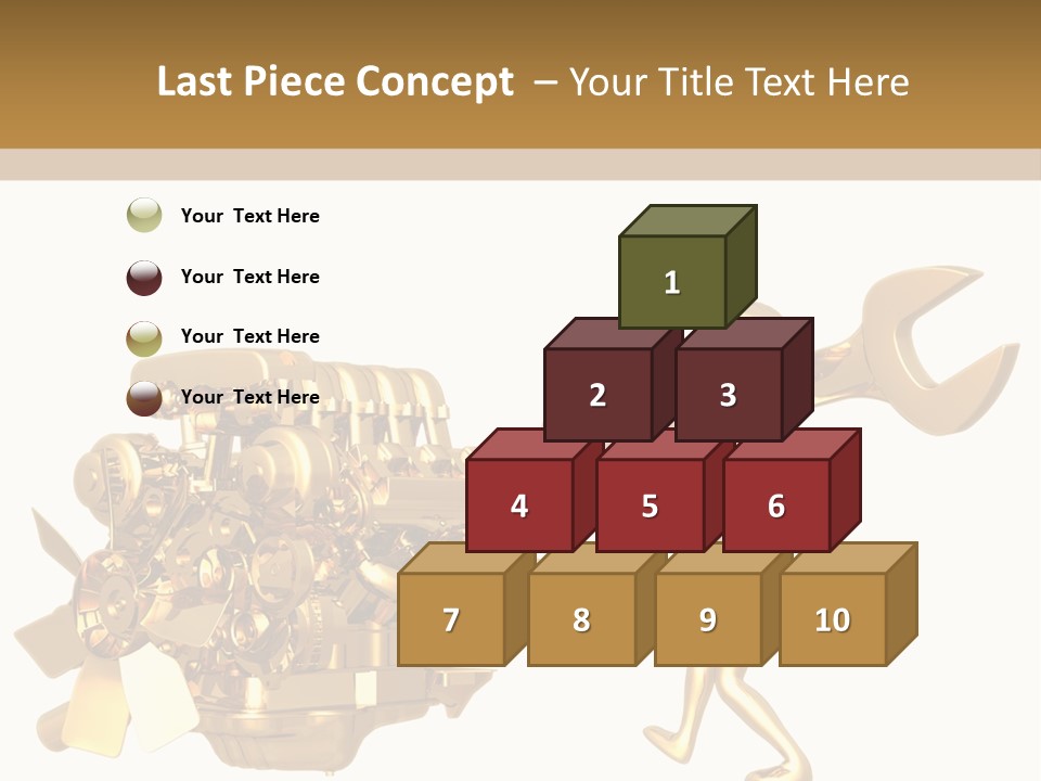 Auto Idiom Mechanic PowerPoint Template