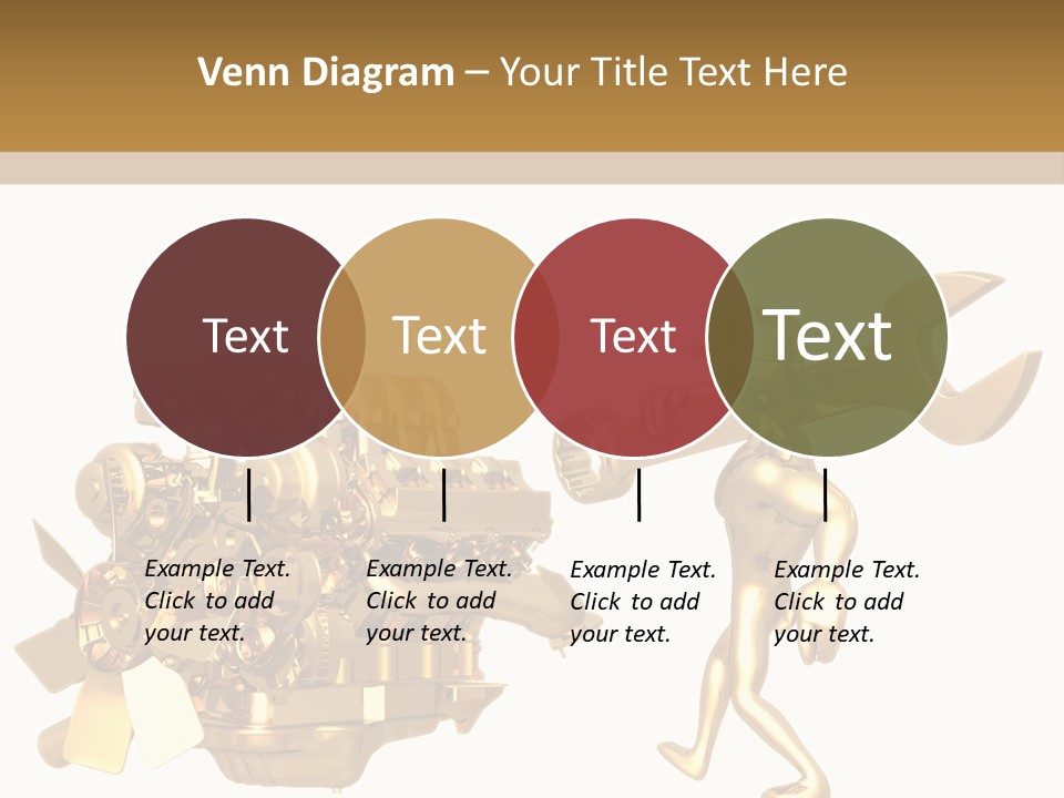 Auto Idiom Mechanic PowerPoint Template