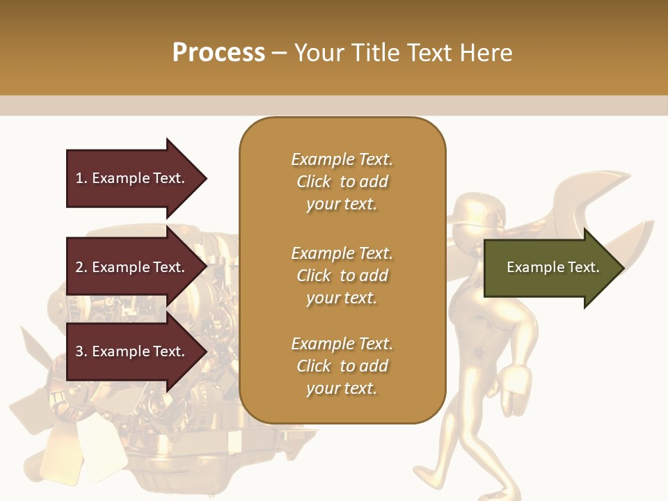 Auto Idiom Mechanic PowerPoint Template