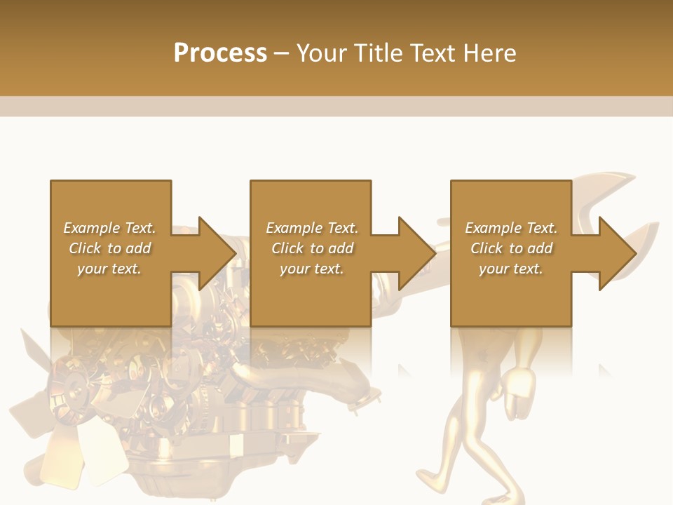 Auto Idiom Mechanic PowerPoint Template