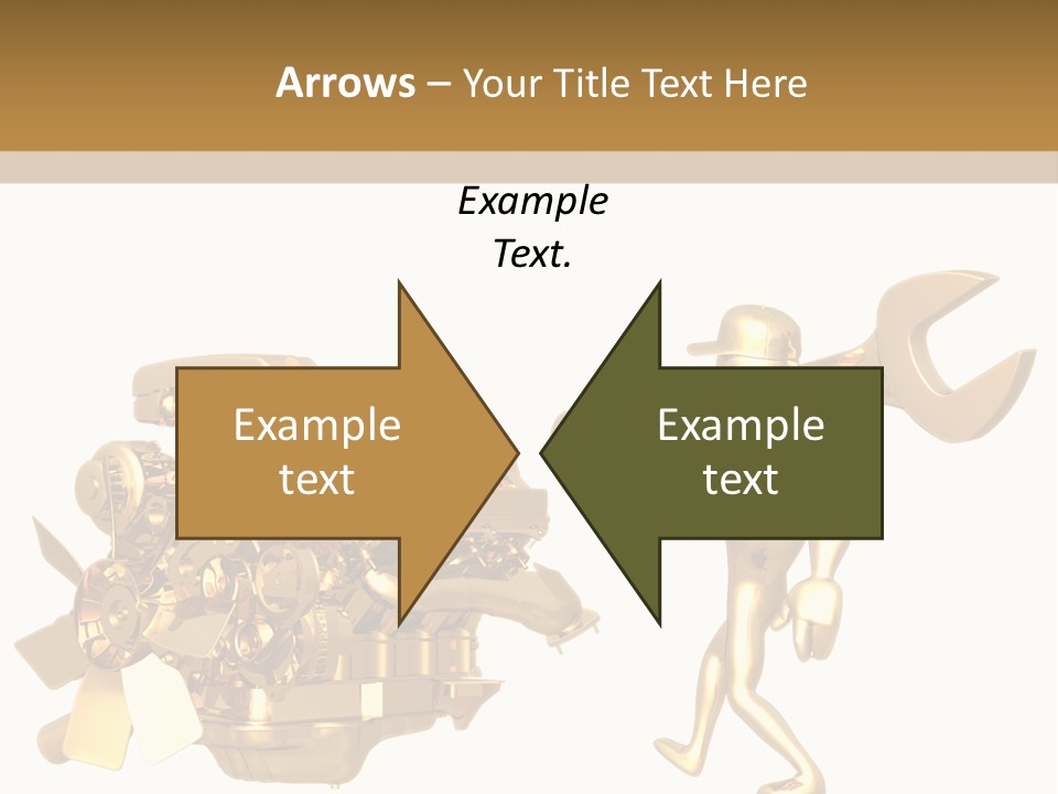Auto Idiom Mechanic PowerPoint Template