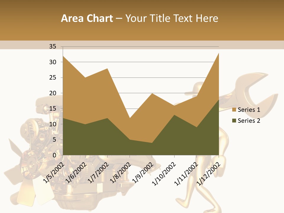 Auto Idiom Mechanic PowerPoint Template