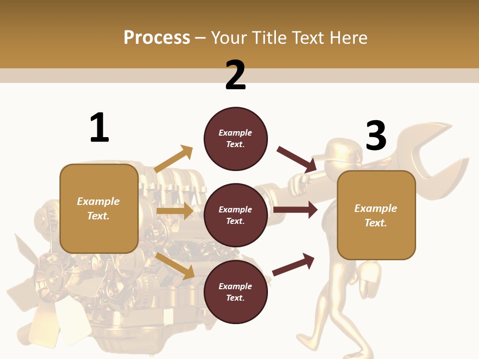 Auto Idiom Mechanic PowerPoint Template