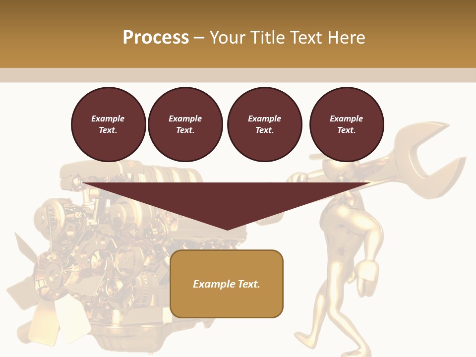 Auto Idiom Mechanic PowerPoint Template