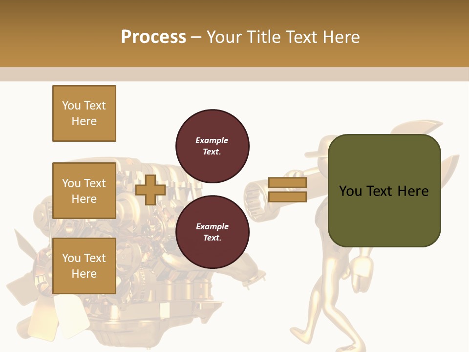 Auto Idiom Mechanic PowerPoint Template